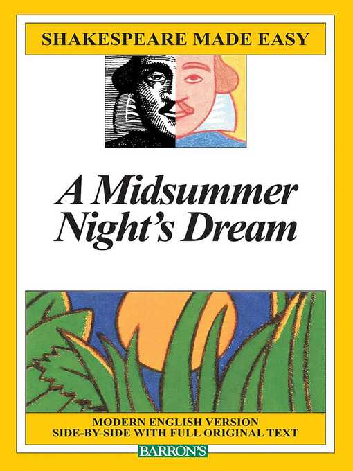 Cover image for Midsummer Night's Dream